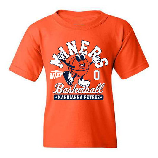 UTEP - NCAA Women's Basketball : Mahrianna Petree - Youth T-Shirt Fashion Shersey