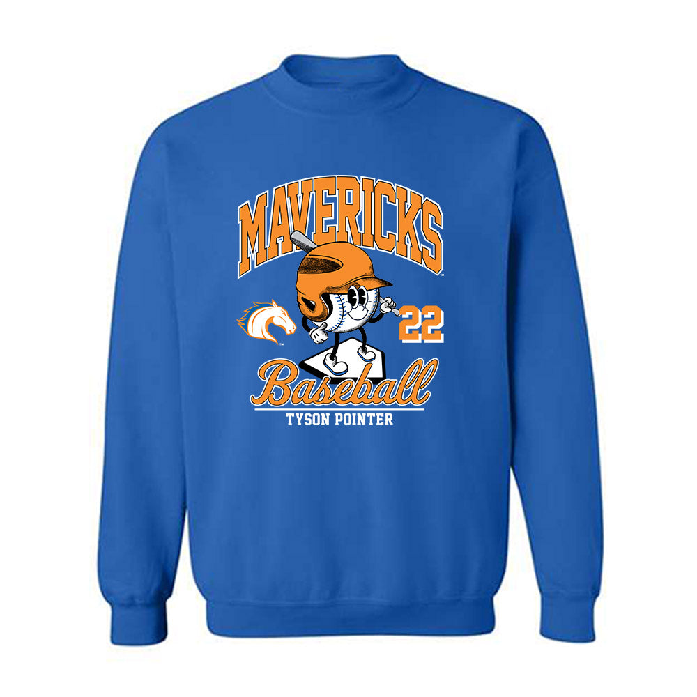 Texas Arlington - NCAA Baseball : Tyson Pointer - Crewneck Sweatshirt Fashion Shersey