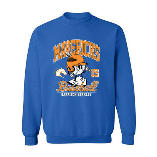 Texas Arlington - NCAA Baseball : Garrison Berkley - Crewneck Sweatshirt Fashion Shersey