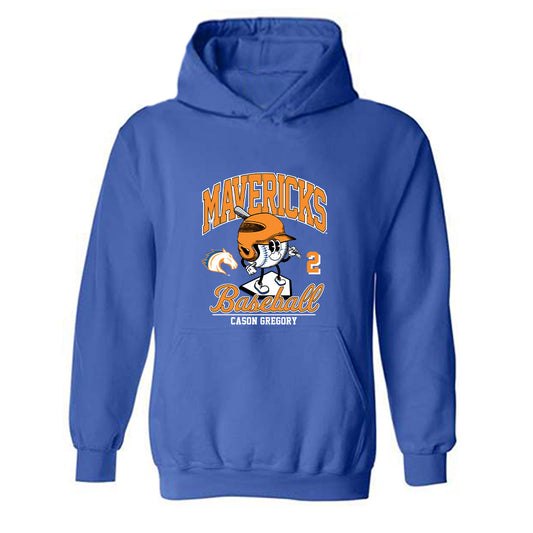 Texas Arlington - NCAA Baseball : Cason Gregory - Hooded Sweatshirt Fashion Shersey