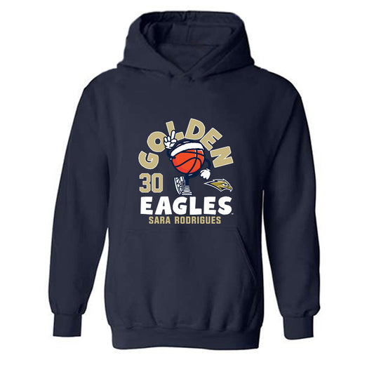 Oral Roberts - NCAA Women's Basketball : Sara Rodrigues - Hooded Sweatshirt Fashion Shersey