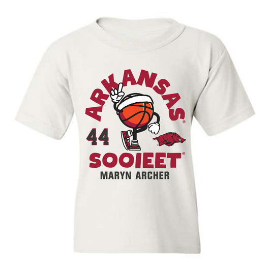 Arkansas - NCAA Women's Basketball : Maryn Archer - Youth T-Shirt Fashion Shersey