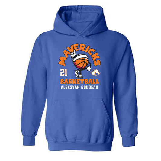 Texas Arlington - NCAA Women's Basketball : Alexsyah Goudeau - Hooded Sweatshirt Fashion Shersey
