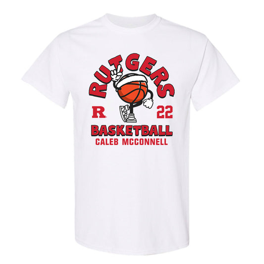 Rutgers - NCAA Men's Basketball : Caleb McConnell - T-Shirt Fashion Shersey