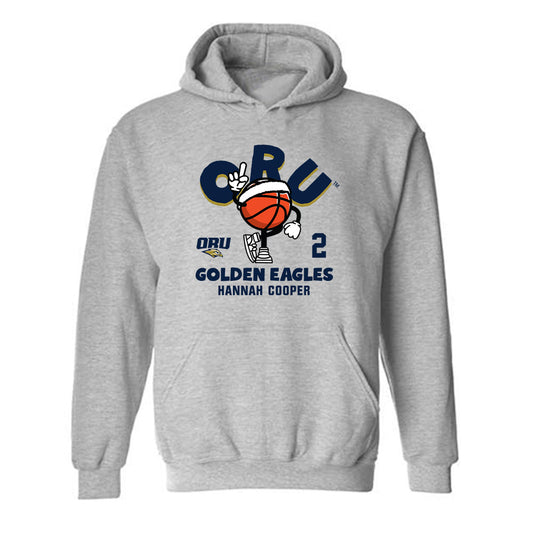 Oral Roberts - NCAA Women's Basketball : Hannah Cooper - Hooded Sweatshirt Fashion Shersey
