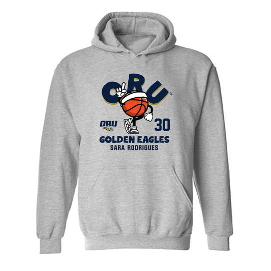 Oral Roberts - NCAA Women's Basketball : Sara Rodrigues - Hooded Sweatshirt Fashion Shersey