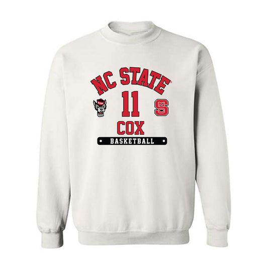 NC State - NCAA Women's Basketball : Madison Cox - Crewneck Sweatshirt Fashion Shersey