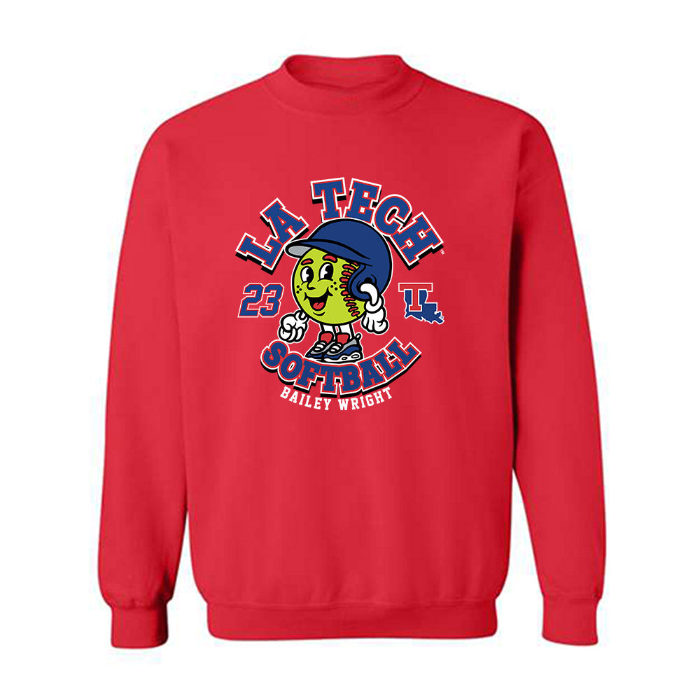 LA Tech - NCAA Softball : Bailey Wright - Crewneck Sweatshirt Fashion Shersey