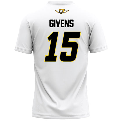 Centre College - NCAA Lacrosse : Riley Givens - White Lacrosse Jersey