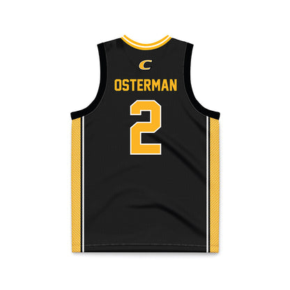 Centre College - NCAA Basketball : Nick Osterman - Black Jersey