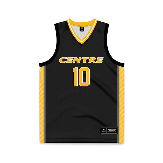 Centre College - NCAA Basketball : Jackson Henderson - Black Jersey