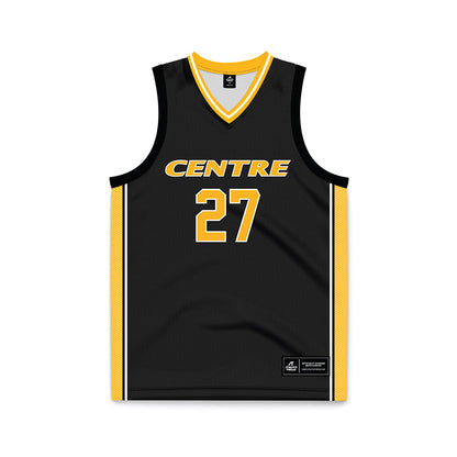 Centre College - NCAA Basketball : Alexis Kronenthal - Black Jersey