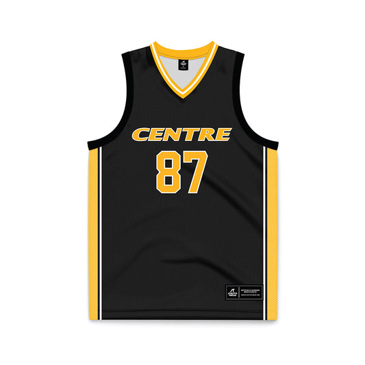 Centre College - NCAA Football : Ethan Mays - Black Jersey