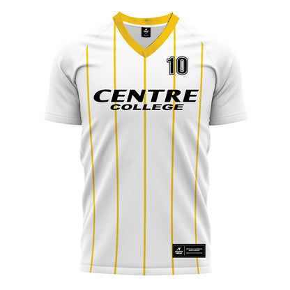 Centre College - NCAA Soccer : Jackson Henderson - White Jersey