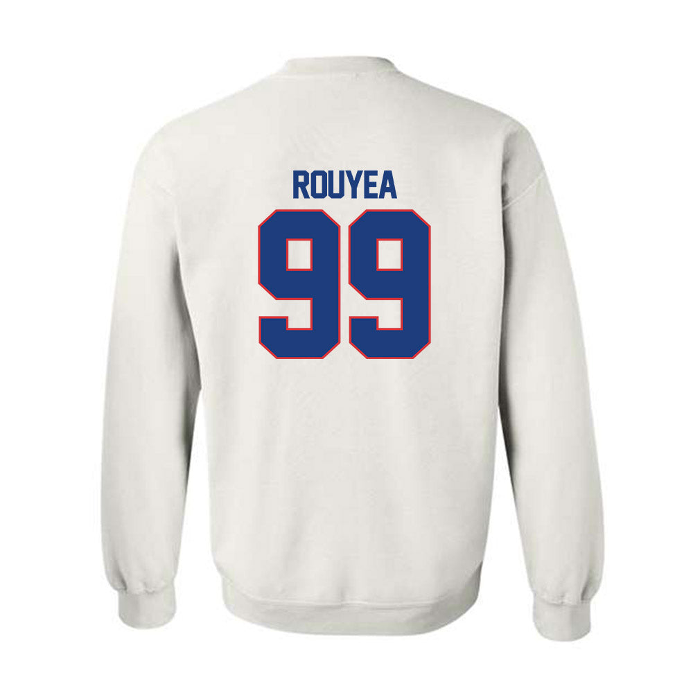 LA Tech - NCAA Football : Judd Rouyea - White Replica Shersey Sweatshirt