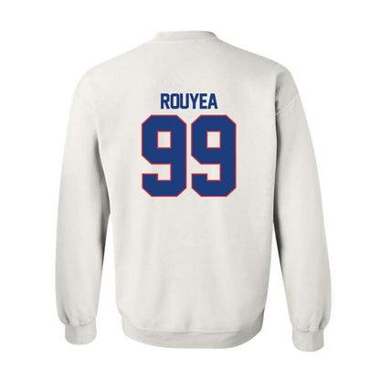 LA Tech - NCAA Football : Judd Rouyea - White Replica Shersey Sweatshirt