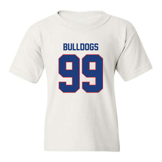 LA Tech - NCAA Football : Judd Rouyea - White Replica Shersey Youth T-Shirt