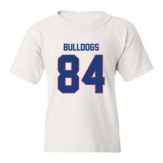 LA Tech - NCAA Football : Elliott Finley - White Replica Shersey Youth T-Shirt