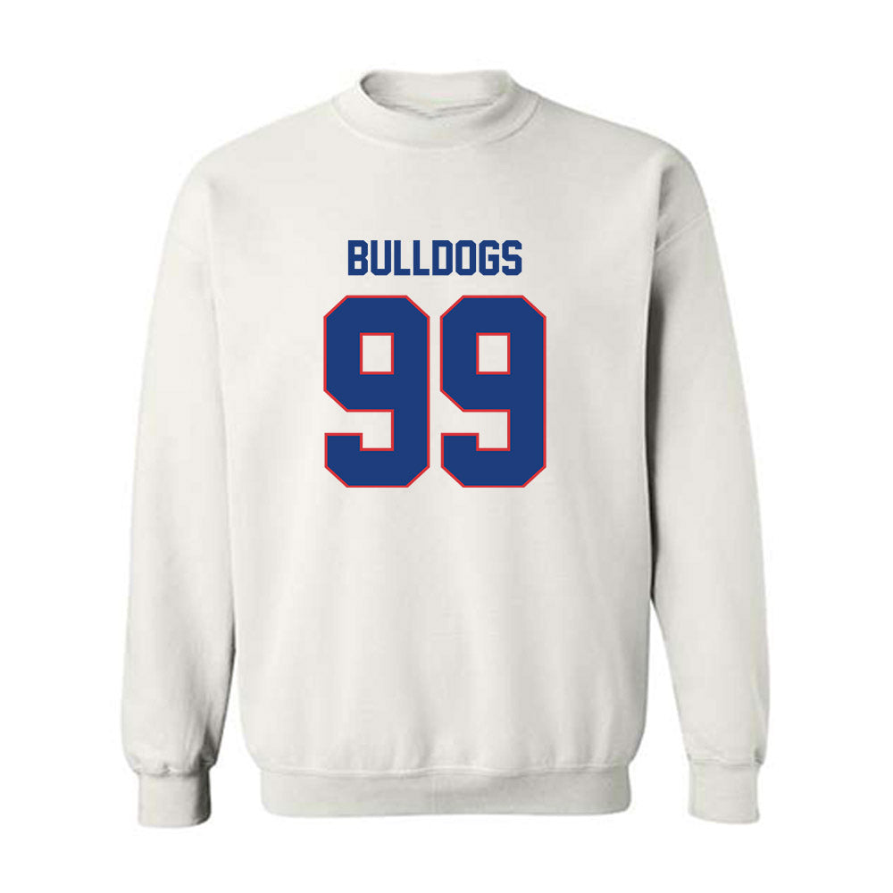 LA Tech - NCAA Football : Judd Rouyea - White Replica Shersey Sweatshirt