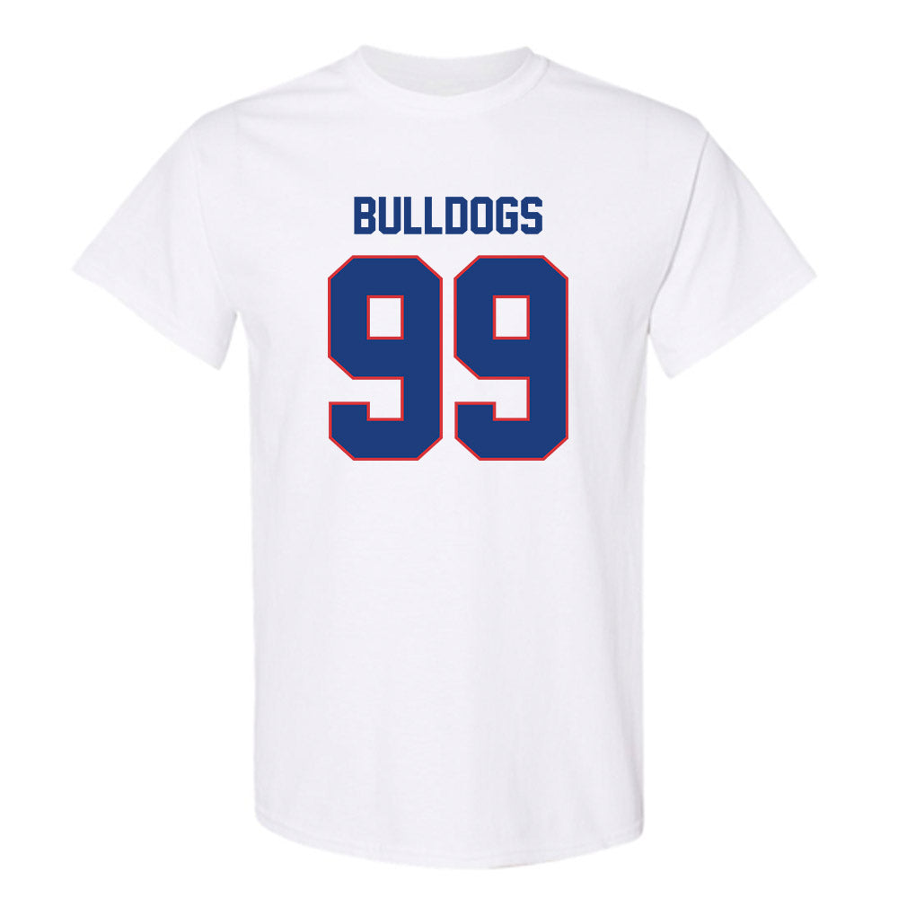 LA Tech - NCAA Football : Judd Rouyea - White Replica Shersey Short Sleeve T-Shirt