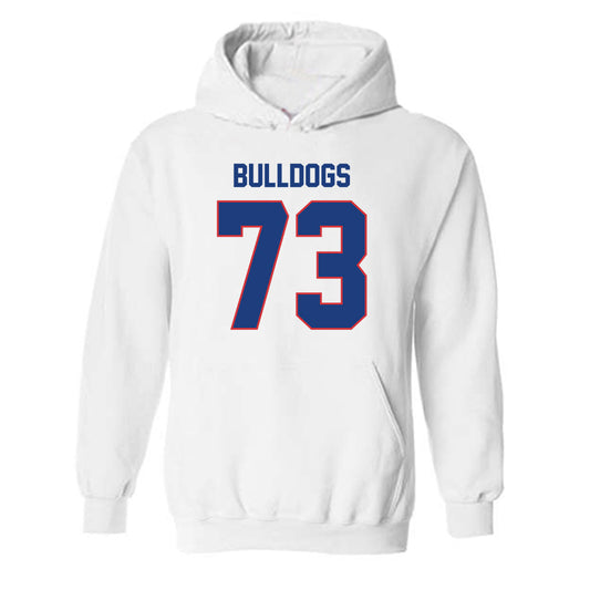 LA Tech - NCAA Football : Kenneth Bannister - Hooded Sweatshirt Replica Shersey