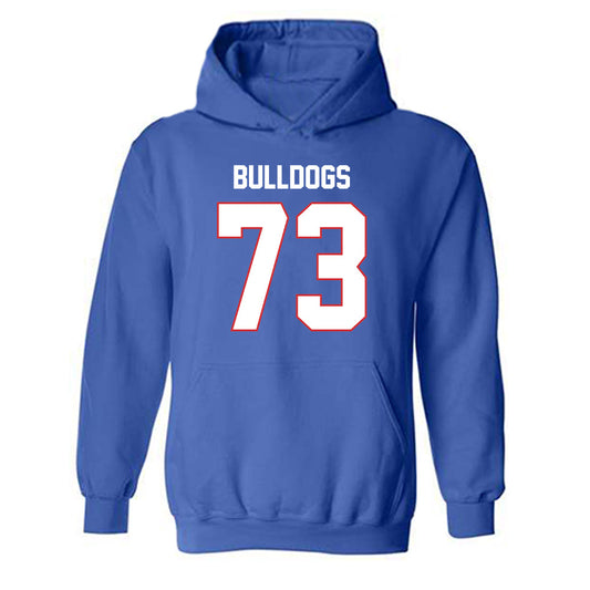 LA Tech - NCAA Football : Kenneth Bannister - Hooded Sweatshirt Replica Shersey