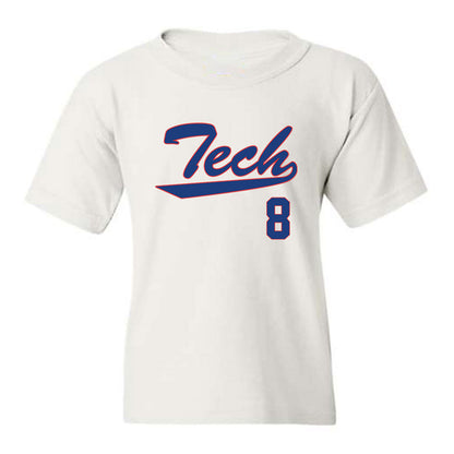 LA Tech - NCAA Softball : Jordyn Manning - Youth T-Shirt Replica Shersey