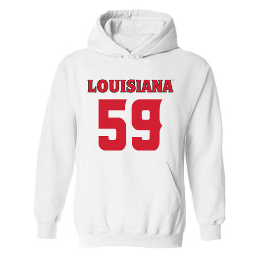 Louisiana - NCAA Football : Andrew Martinez - Hooded Sweatshirt Replica Shersey