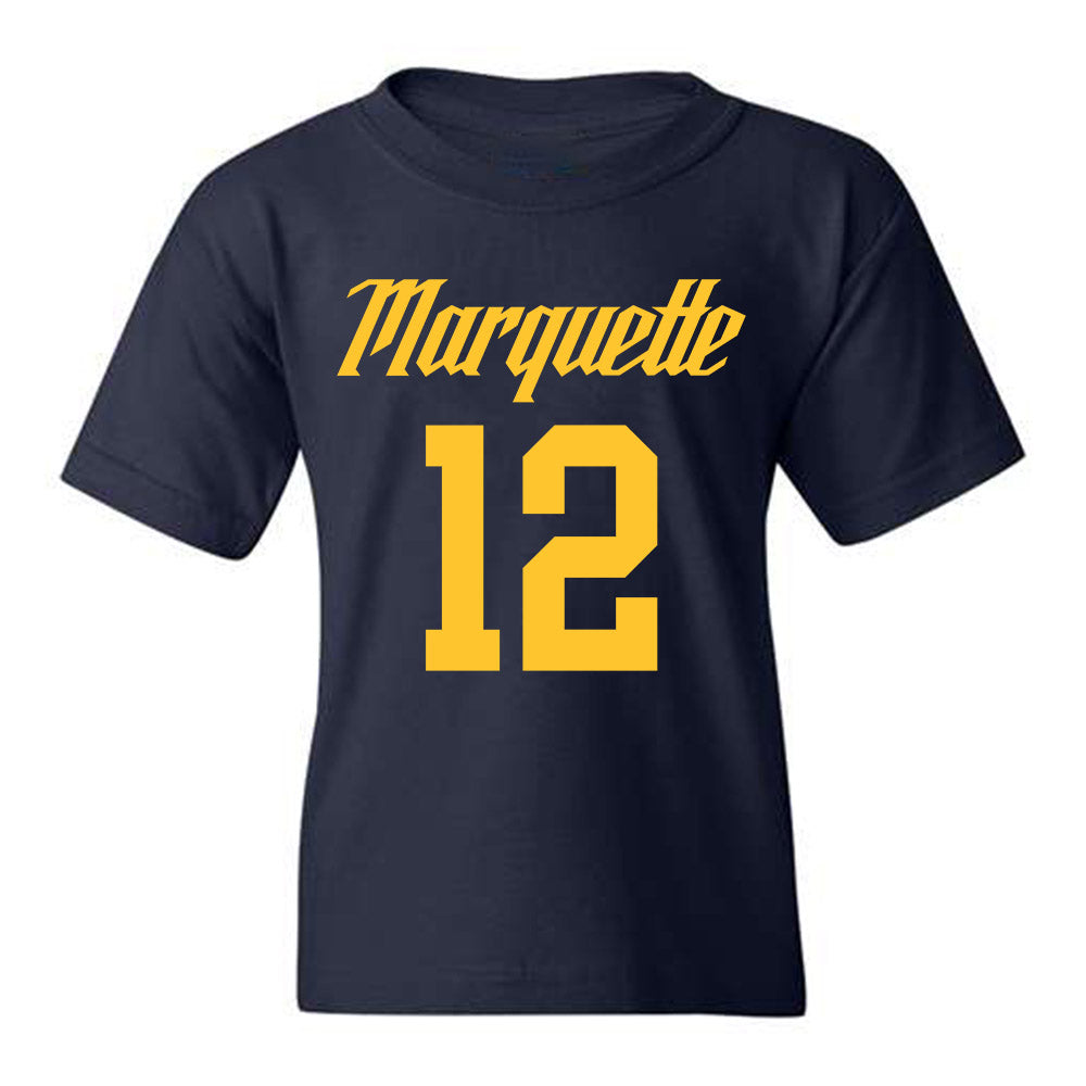 Marquette - NCAA Men's Basketball : Ben Gold - Youth T-Shirt Replica Shersey