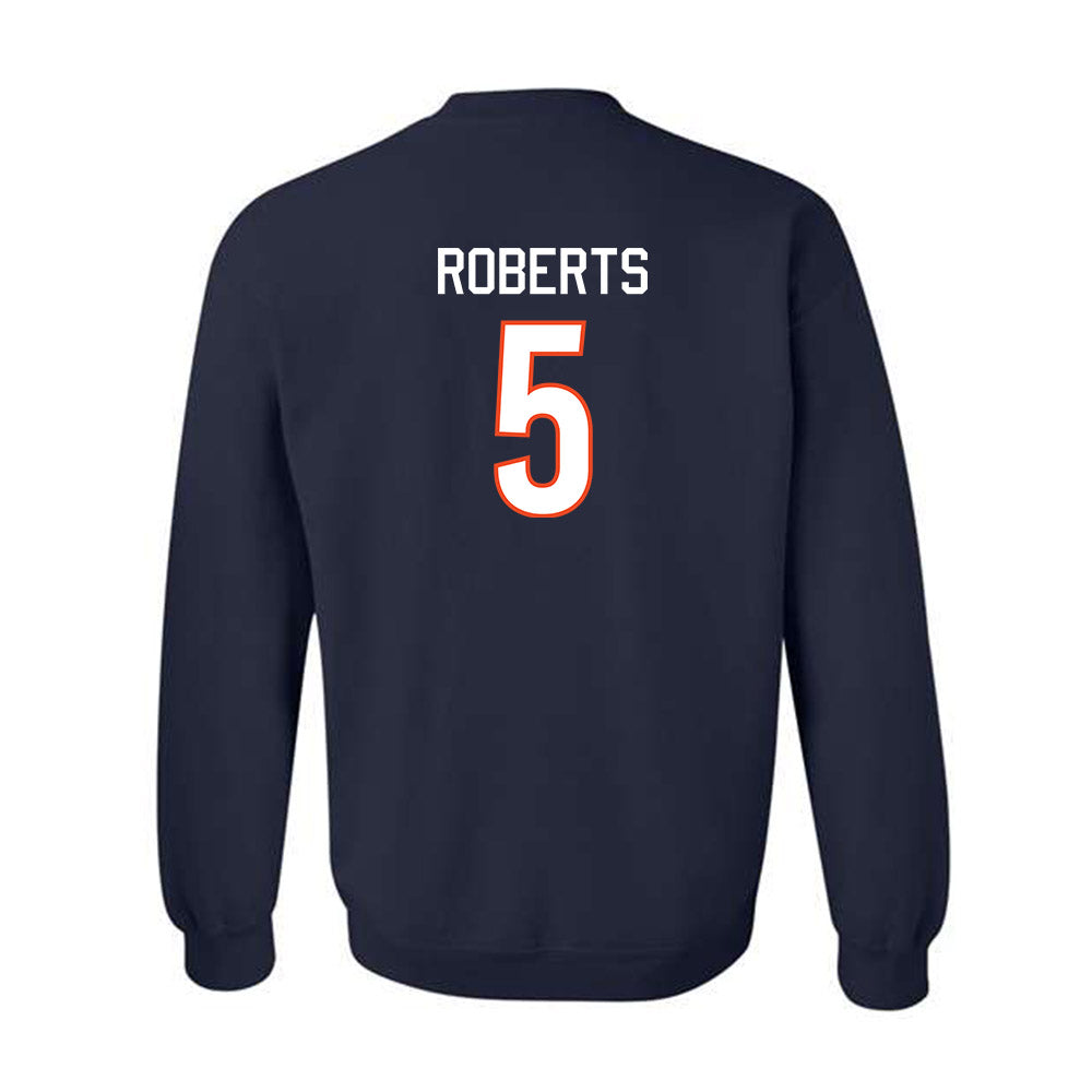 Virginia - NCAA Men's Basketball : Desmond Roberts - Crewneck Sweatshirt Replica Shersey