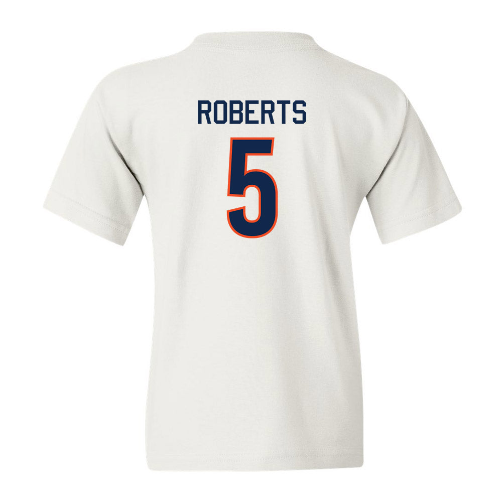 Virginia - NCAA Men's Basketball : Desmond Roberts - Youth T-Shirt Replica Shersey