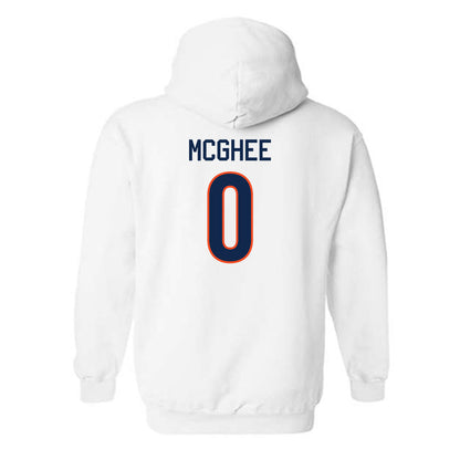 Virginia - NCAA Women's Basketball : Olivia McGhee - Hooded Sweatshirt Replica Shersey