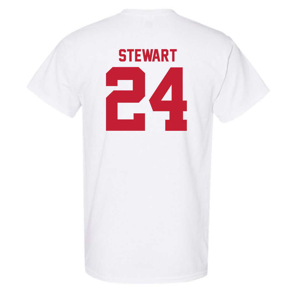Utah - NCAA Football : Darrien Stewart - White Replica Shersey Short Sleeve T-Shirt