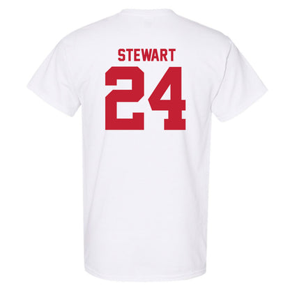 Utah - NCAA Football : Darrien Stewart - White Replica Shersey Short Sleeve T-Shirt