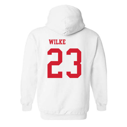 Utah - NCAA Women's Basketball : Maty Wilke - Hooded Sweatshirt Replica Shersey