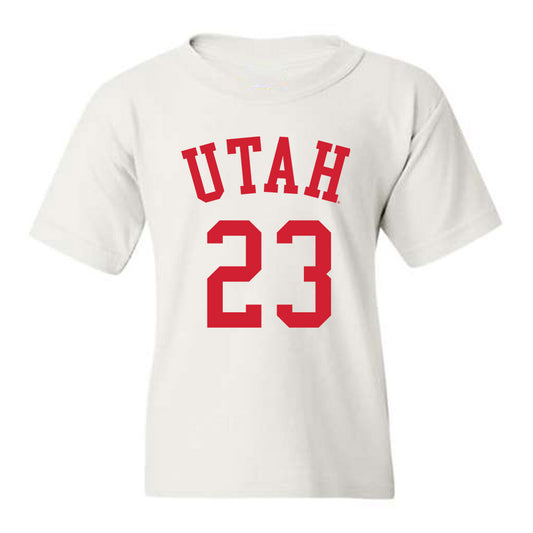 Utah - NCAA Women's Basketball : Maty Wilke - Youth T-Shirt Replica Shersey