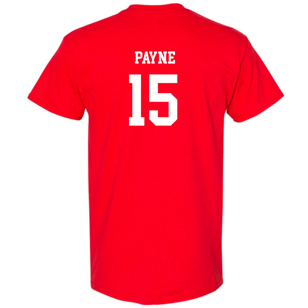 NC State - NCAA Men's Soccer : Aidan Payne - Red Replica Shersey Short Sleeve T-Shirt