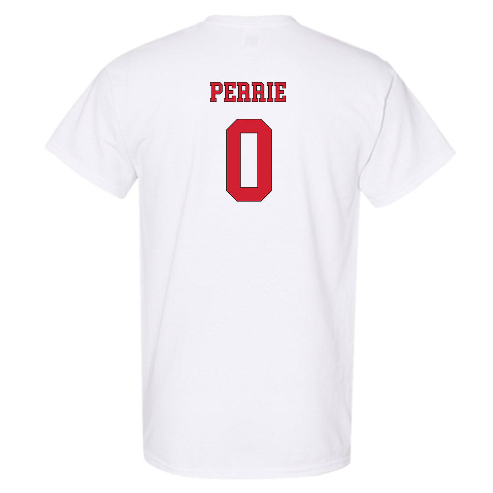 NC State - NCAA Men's Soccer : Tyler Perrie - White Replica Shersey Short Sleeve T-Shirt