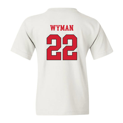 NC State - NCAA Softball : Rylee Wyman - Youth T-Shirt Replica Shersey