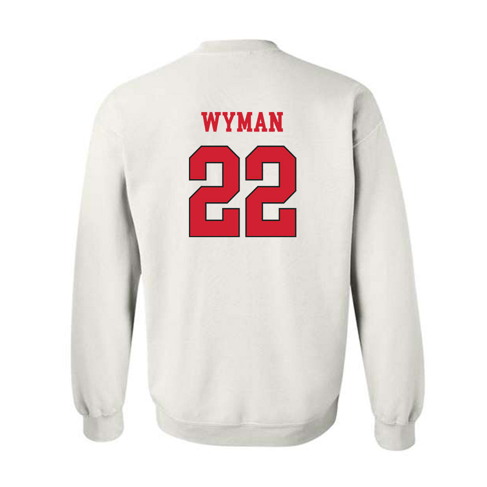 NC State - NCAA Softball : Rylee Wyman - Crewneck Sweatshirt Replica Shersey