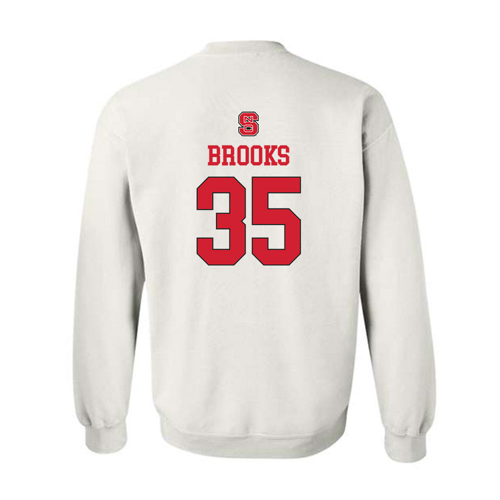 NC State - NCAA Women's Basketball : Zoe Brooks - Crewneck Sweatshirt Replica Shersey