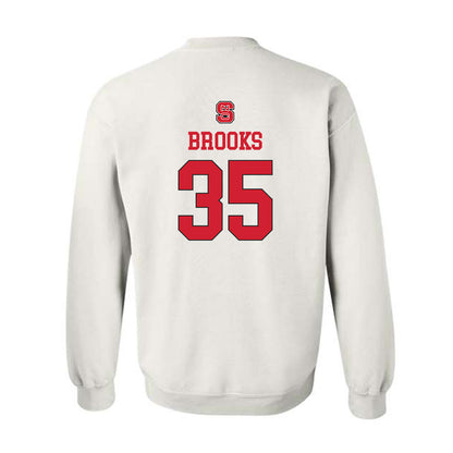 NC State - NCAA Women's Basketball : Zoe Brooks - Crewneck Sweatshirt Replica Shersey