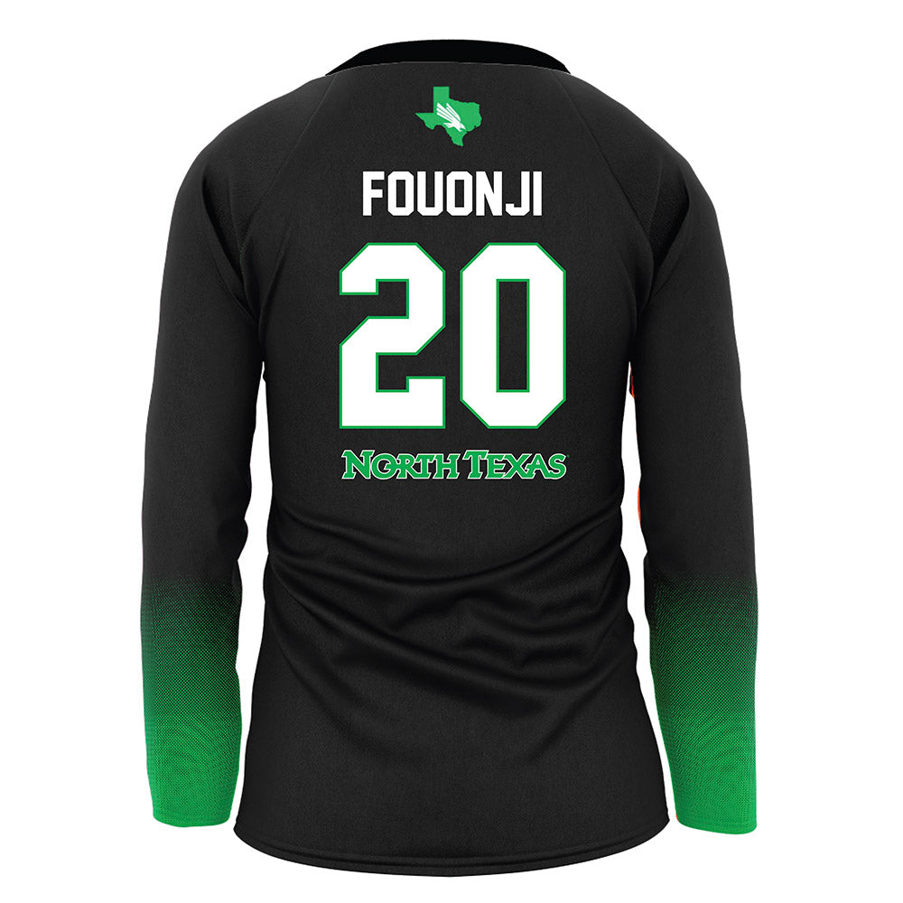 North Texas - NCAA Women's Volleyball : Loredana Fouonji - Black Jersey