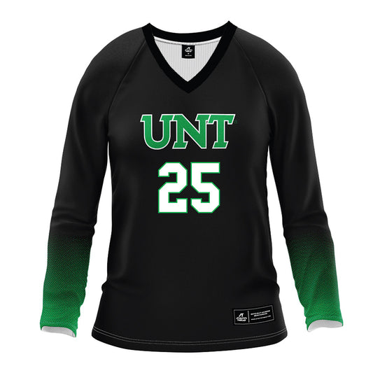 North Texas - NCAA Women's Volleyball : Riley Hemphill - Black Jersey