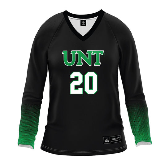 North Texas - NCAA Women's Volleyball : Loredana Fouonji - Black Jersey