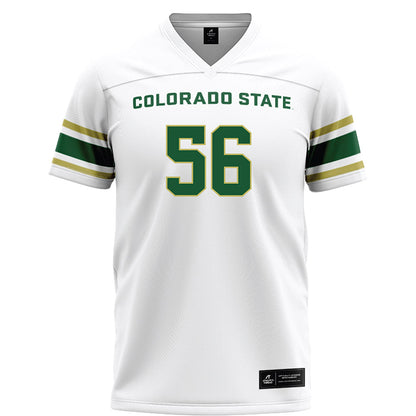 Colorado State - NCAA Football : Kenyon Agurs - White Jersey