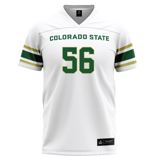 Colorado State - NCAA Football : Kenyon Agurs - White Jersey