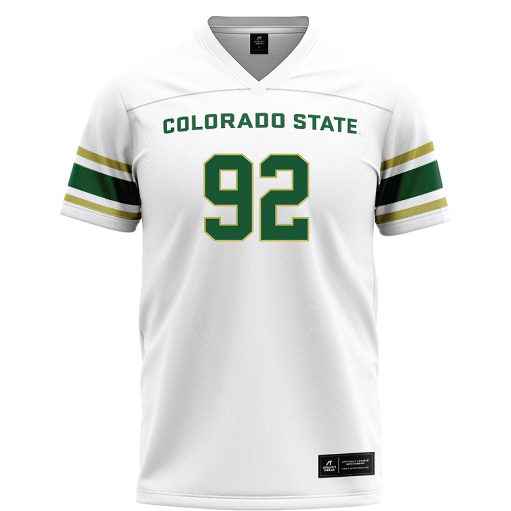Colorado State - NCAA Football : Mukendi Wa-kalonji - White Jersey