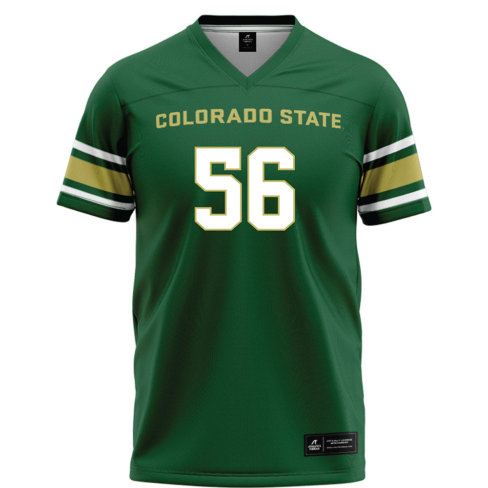 Colorado State - NCAA Football : Kenyon Agurs - Green Jersey